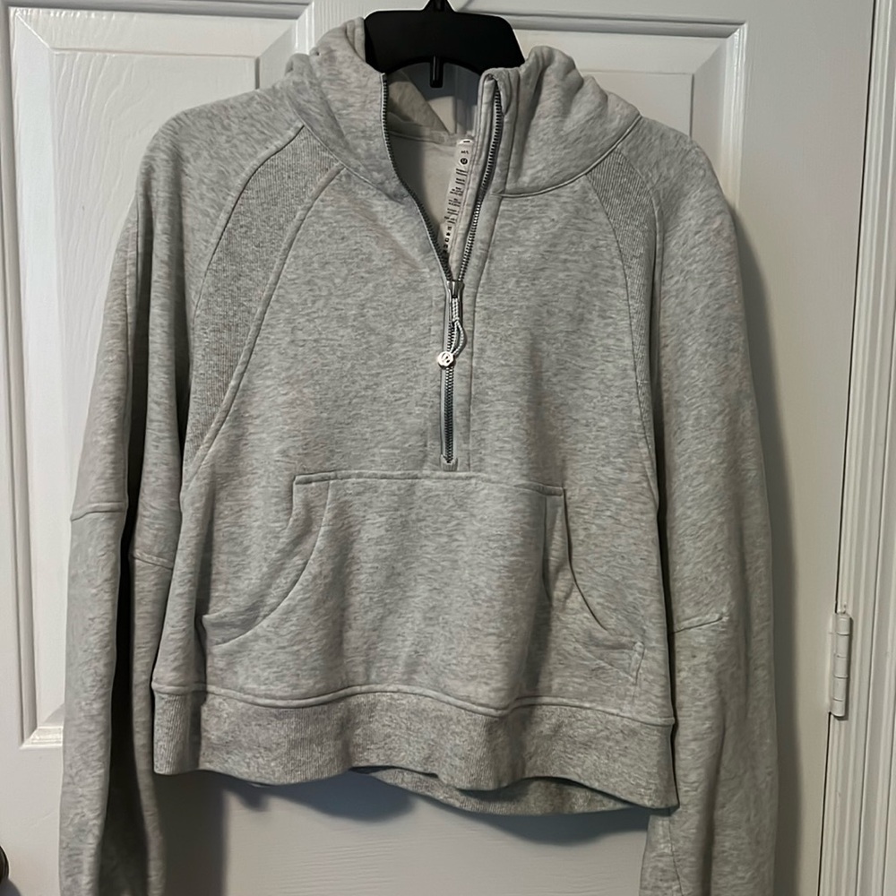 Lululemon half-zip scuba M/L